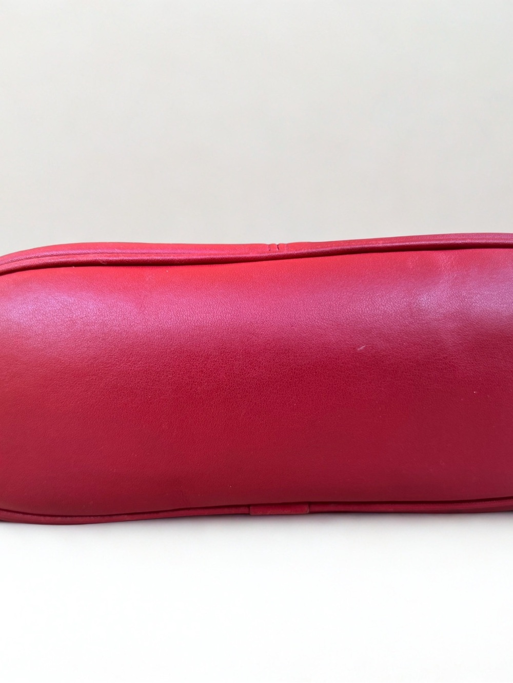 Vintage COACH 1997 Red Leather Whitney Crossbody Bag | Style 4115 - Picture 4 of 9